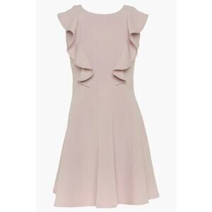 BARDOT JUNIOR Girl's Riley Ruffle Dress Size 15 Purple Gray Lilac Sleeveless NWT